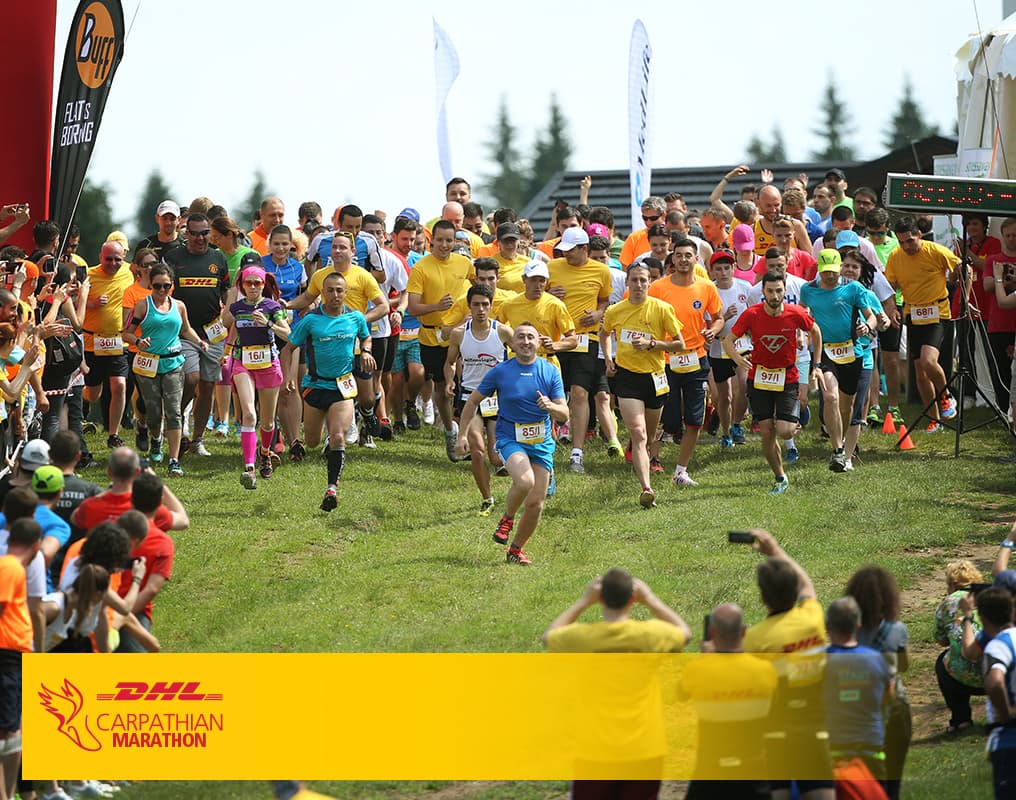 (P) DHL Carpathian Marathon 2018 is SOLD OUT! Over 140 people in the organizing team and 5,000 hours of work to provide an amazing experience for the participants!