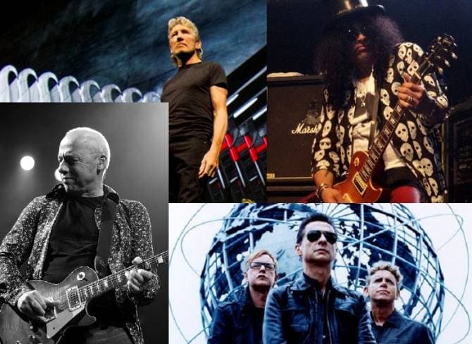 Concerts in 2013 in Romania: Slash, Patricia Kaas, Depeche Mode, Rammstein, Roger Waters
