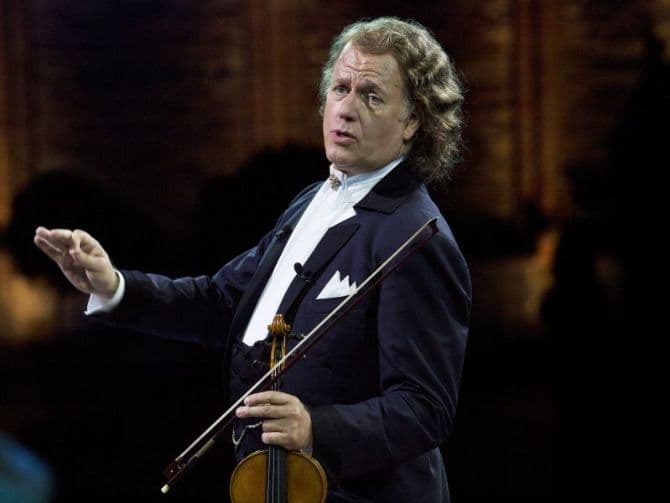 Famous violinist Andre Rieu announces fifth concert in Romania, in June 2015