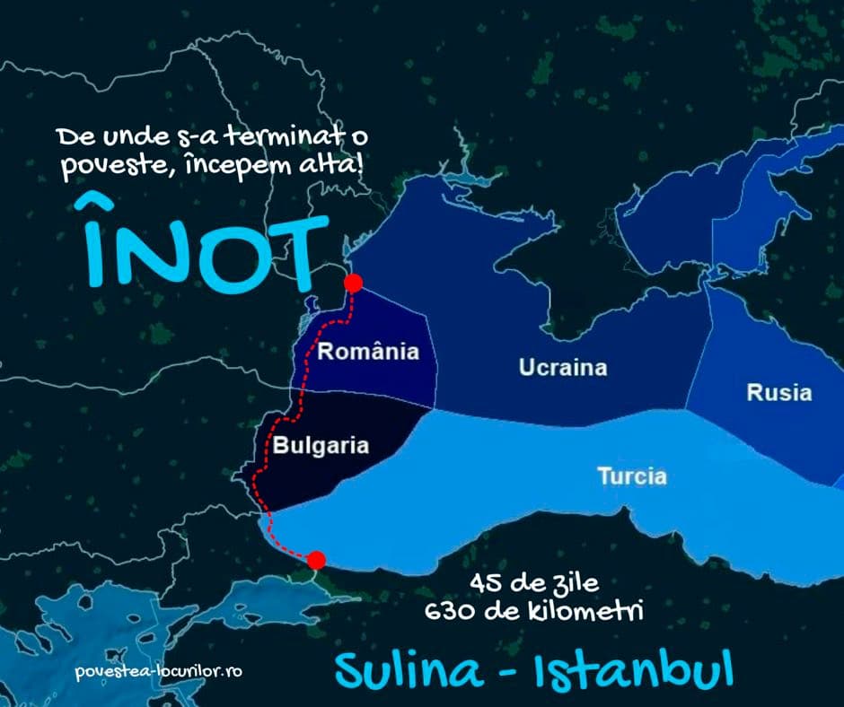Romanian wants to swim across the Black Sea in 45 days