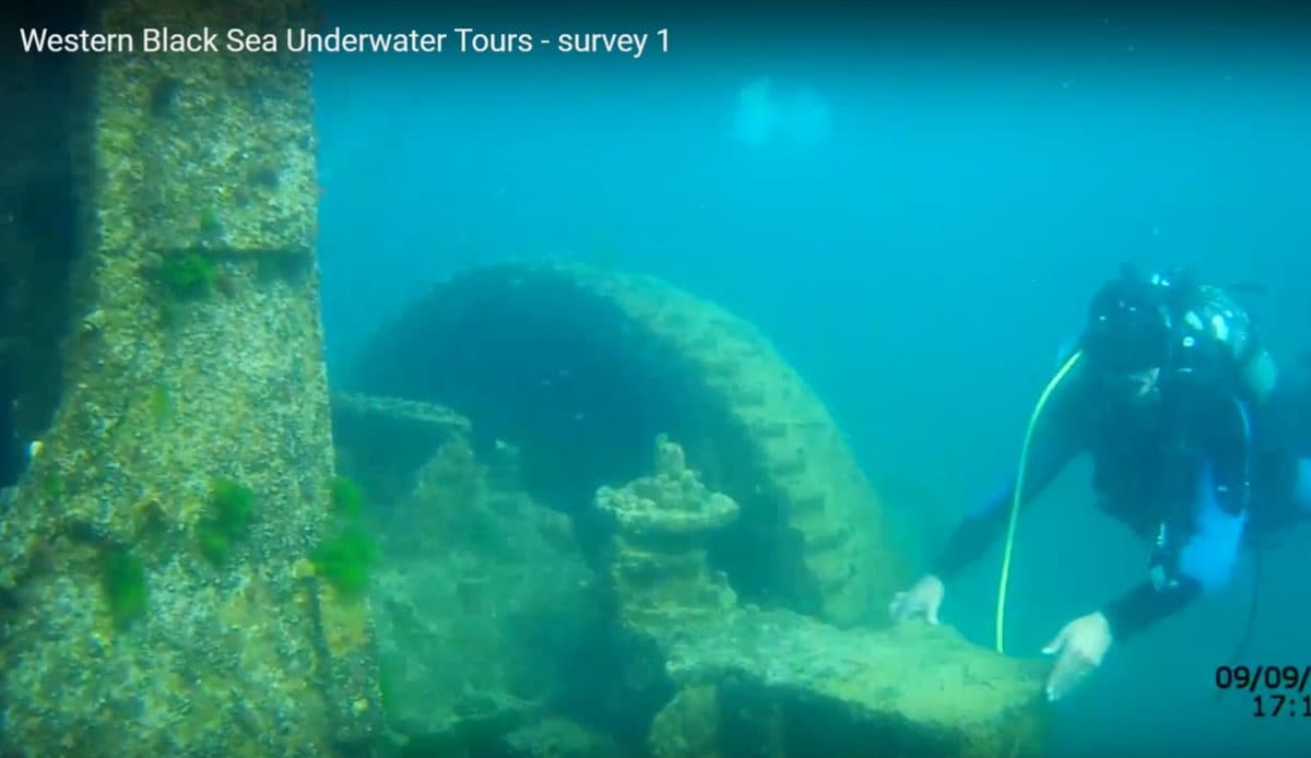 Shipwreck found off the coast of Romania’s Black Sea