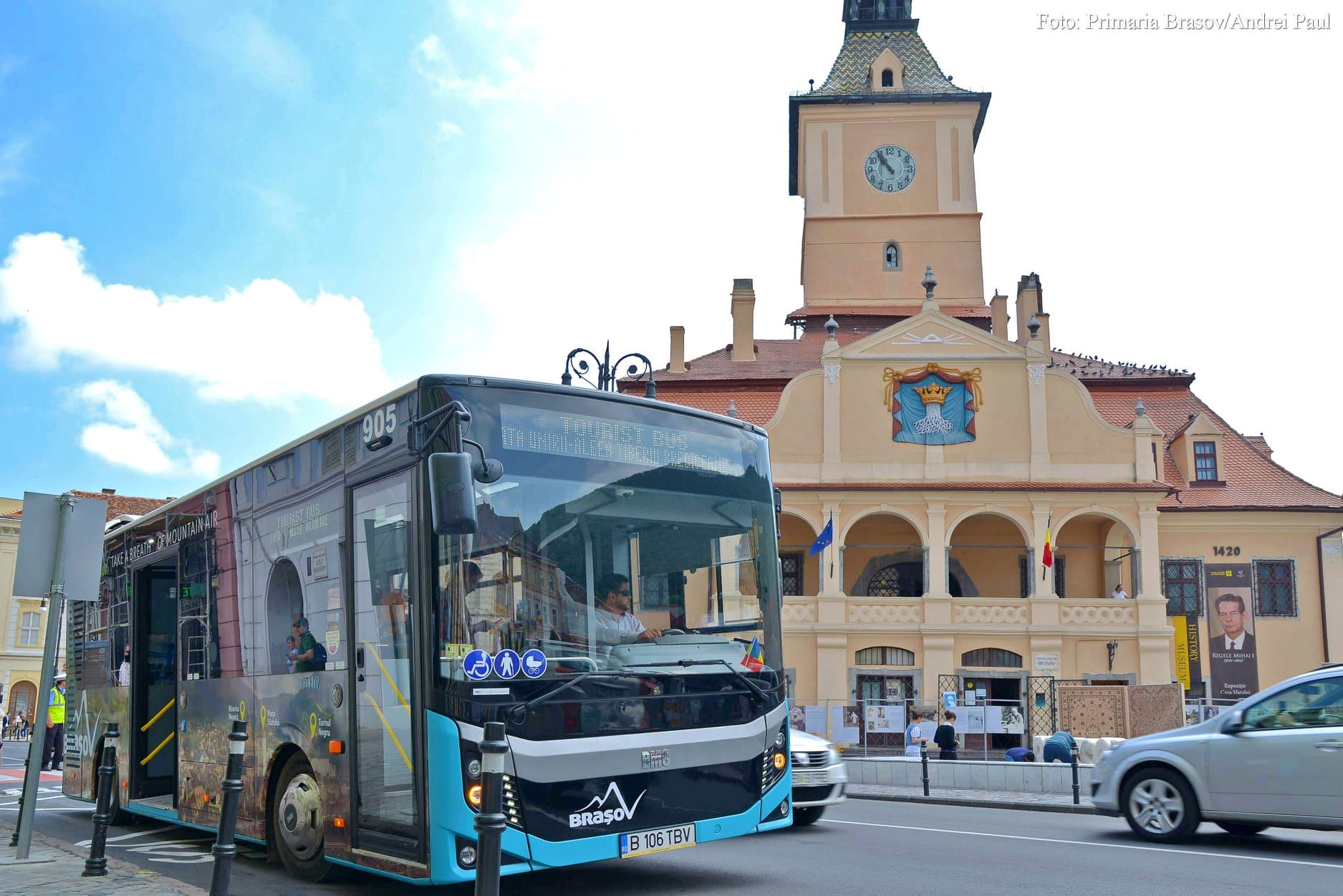 Central Romania city introduces tourist bus line