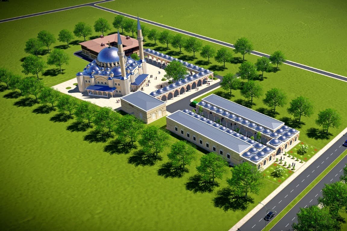 What will the future mosque in Bucharest look like?