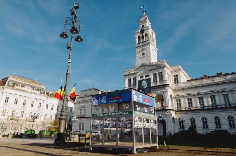 Romanian NGO raises two tons of coins in charity campaign