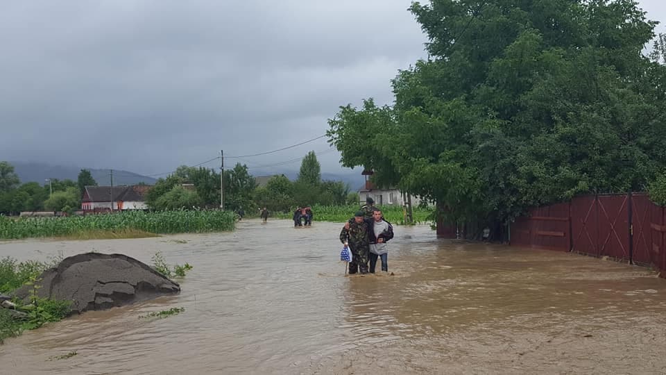 Heavy rain causes floods in central and Eastern Romania