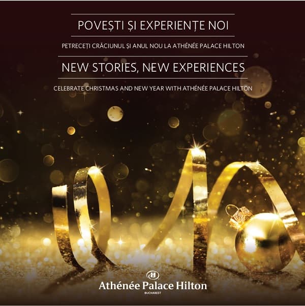 (P) Celebrate Christmas and New Year’s Eve with Athénée Palace Hilton and make this festive season magical!