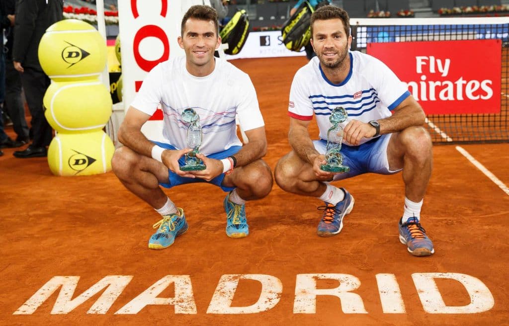 Romanian tennis player Horia Tecau wins doubles title in Madrid after victory over compatriot