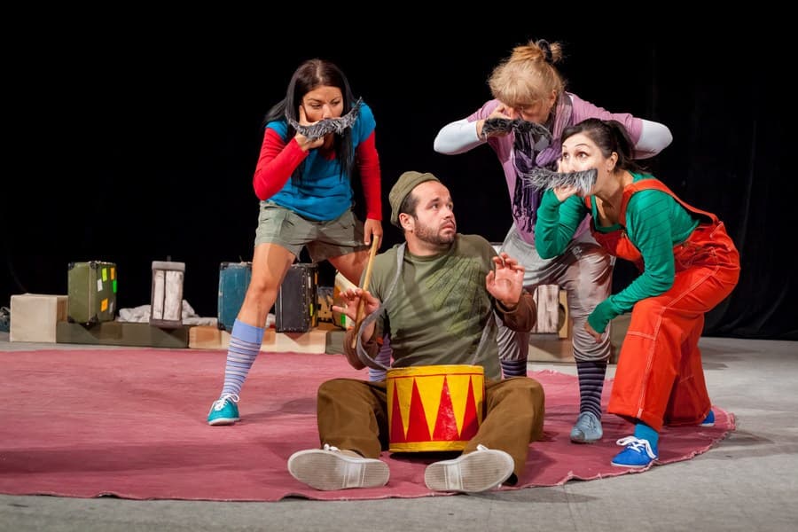 International theater companies at children festival in Bucharest