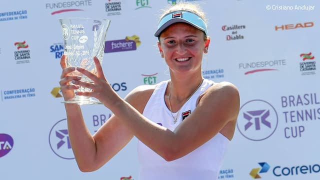 Romanian Irina Begu wins Brasil Tennis Cup in Florianopolis
