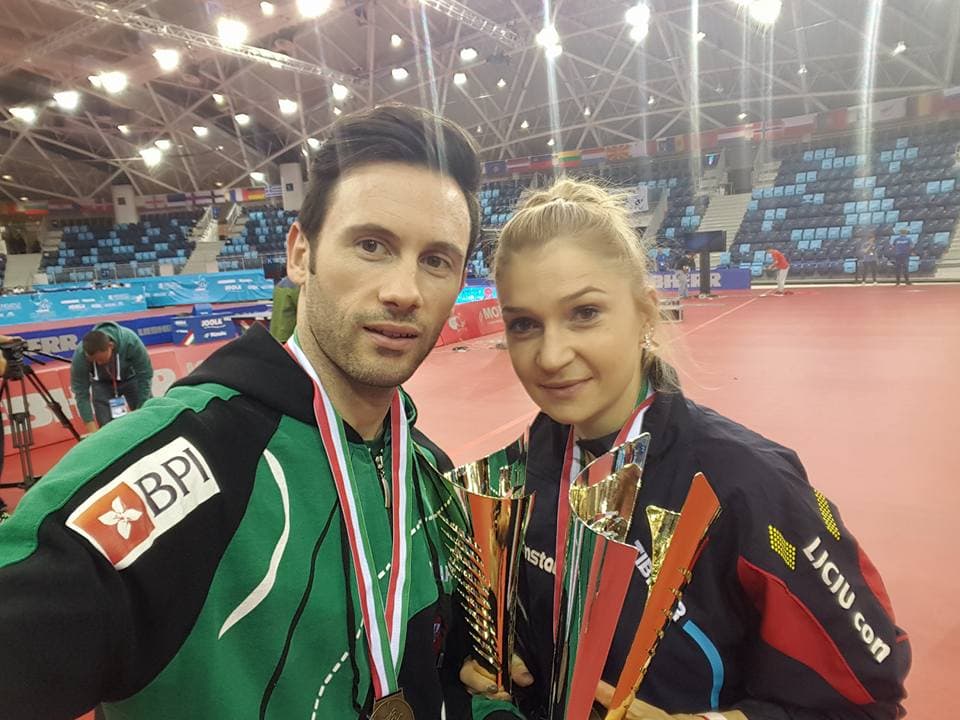 Gold and bronze for Romania at the European Table Tennis Championships in Budapest