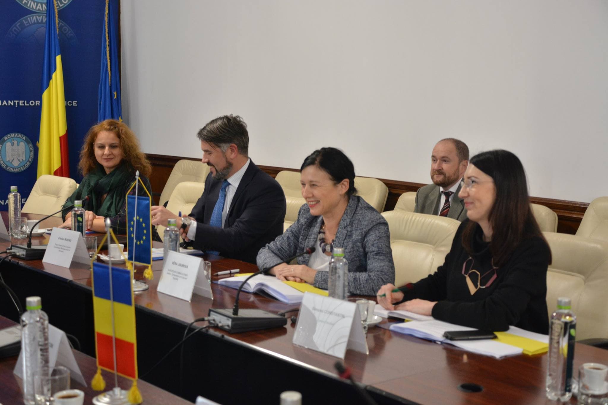 EU Commissioner Jourová to meet with RO President, Justice Minister