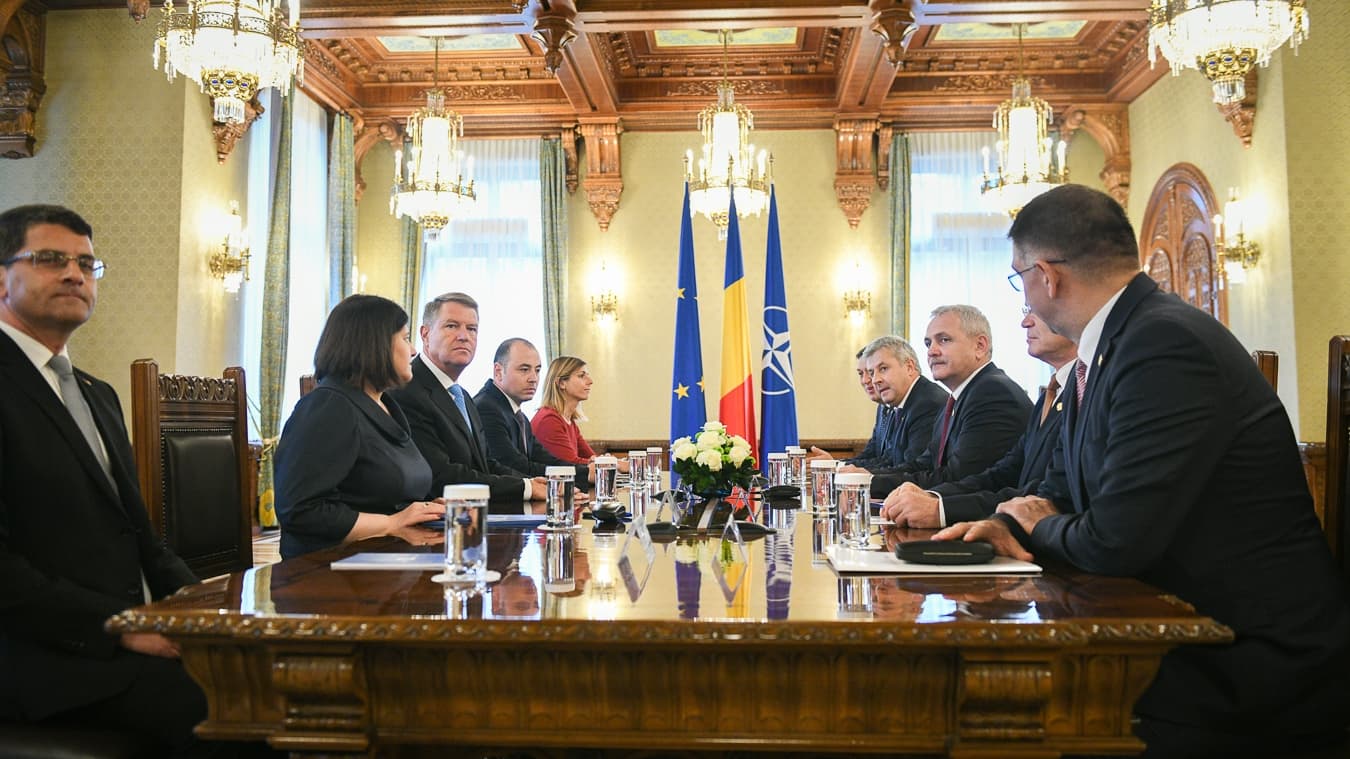 Romanian president asks for new process for adopting justice laws