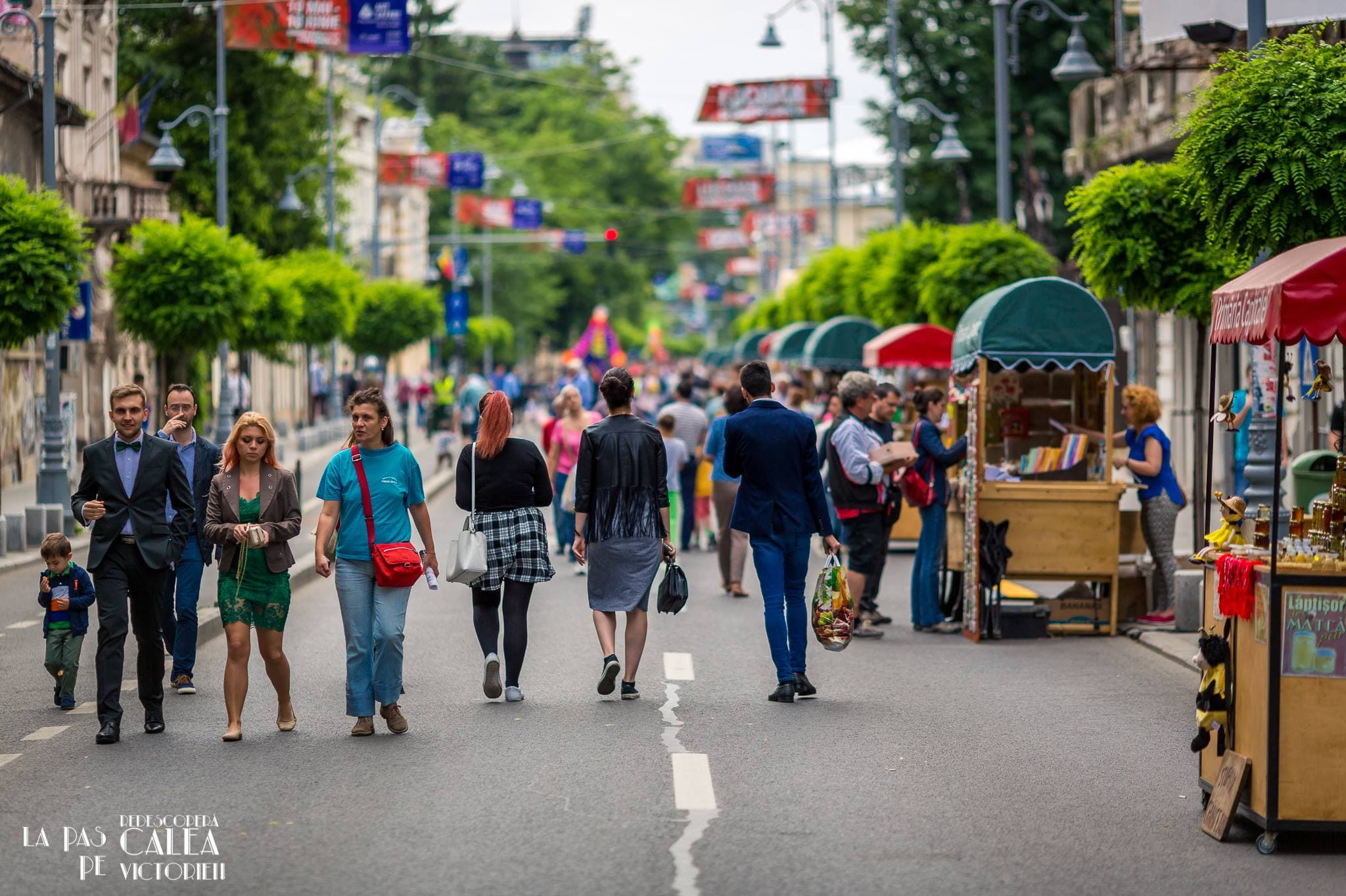 Weekend event opens Bucharest’s Calea Victoriei to pedestrians