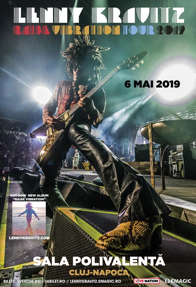 Lenny Kravitz adds Transylvania city to his 2019 European tour