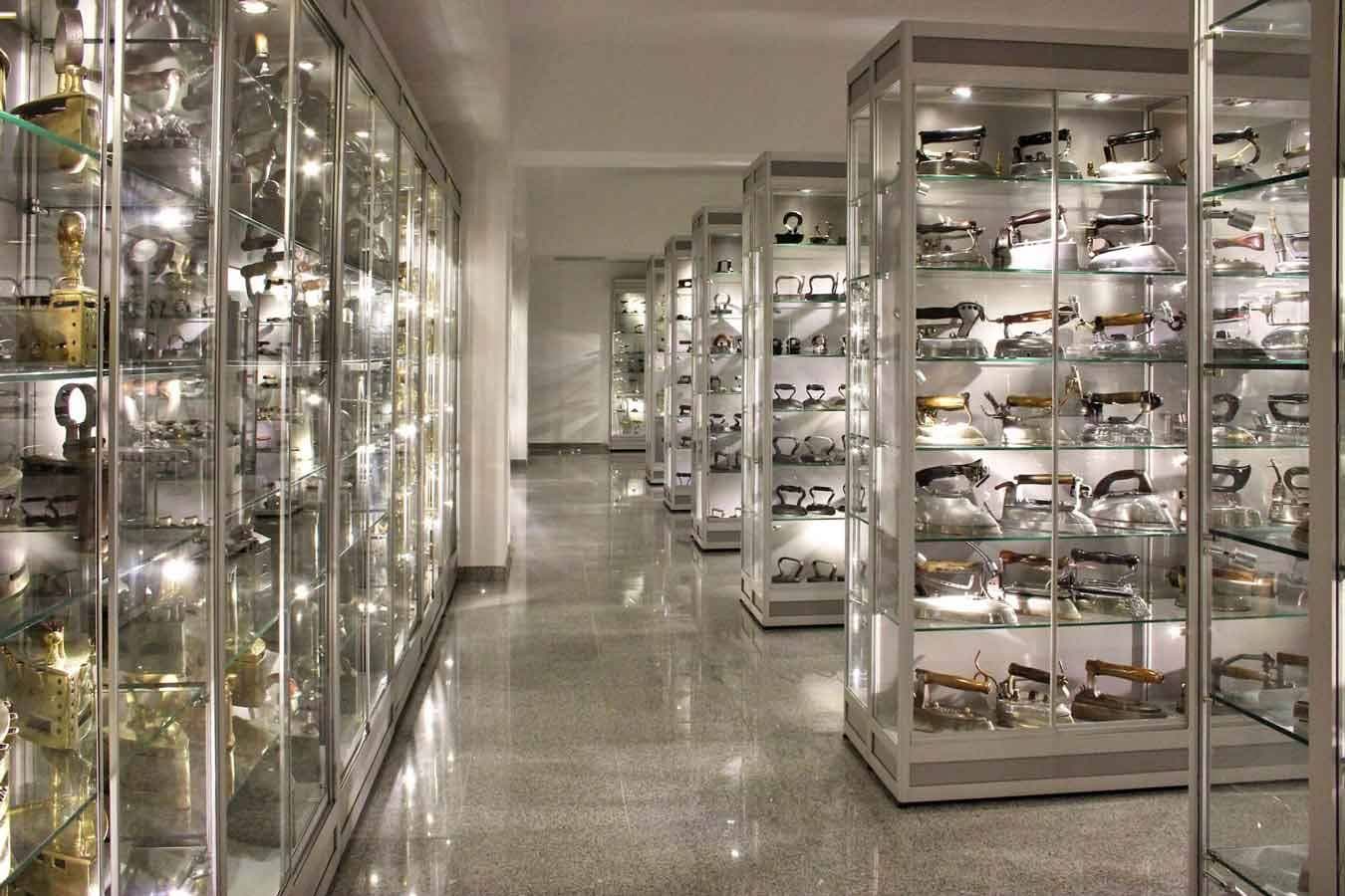 Records Museum in Bucharest hosts large collections of stamps, pressing irons, vintage cameras