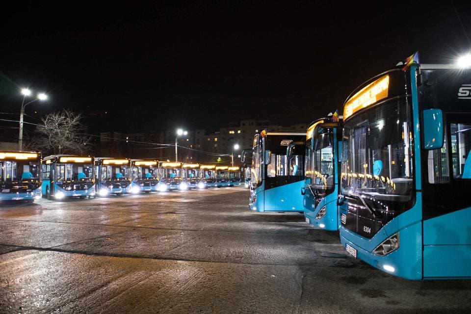 Otokar buses enter service in Bucharest