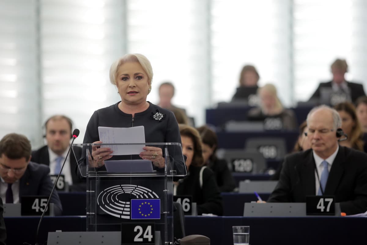 Romanian PM criticizes CVM reports during debate in European Parliament plenary session