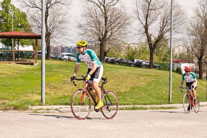 Prince Nicolae starts his charity bike tour of Romania