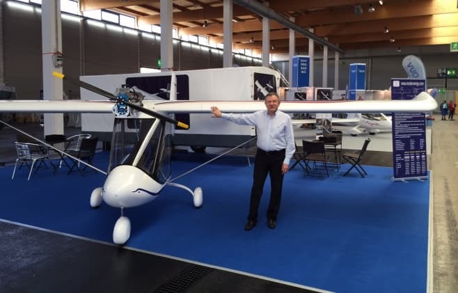 Former Romanian transport minister makes lightweight aircraft