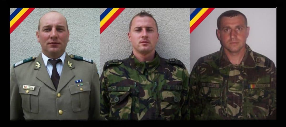 Three Romanian soldiers die as truck plunges into ravine