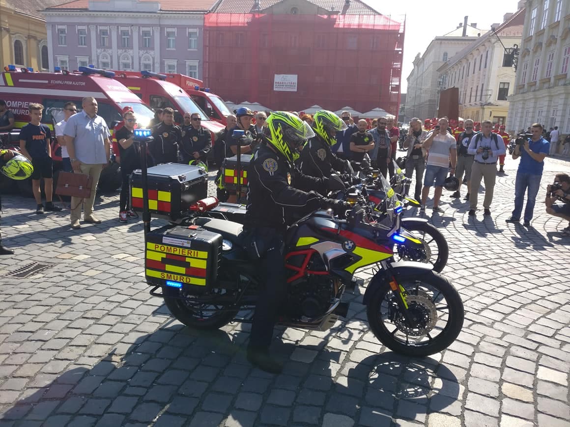 Romanian emergency service expands motorcycle fleet to new city