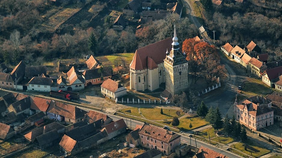 Cycling tour of fortified churches in Romania supports libraries, reading