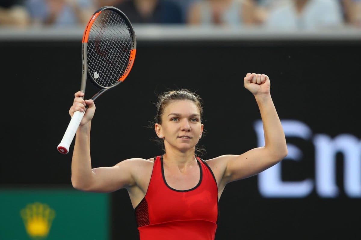 Romania’s Simona Halep fights for her first Grand Slam title
