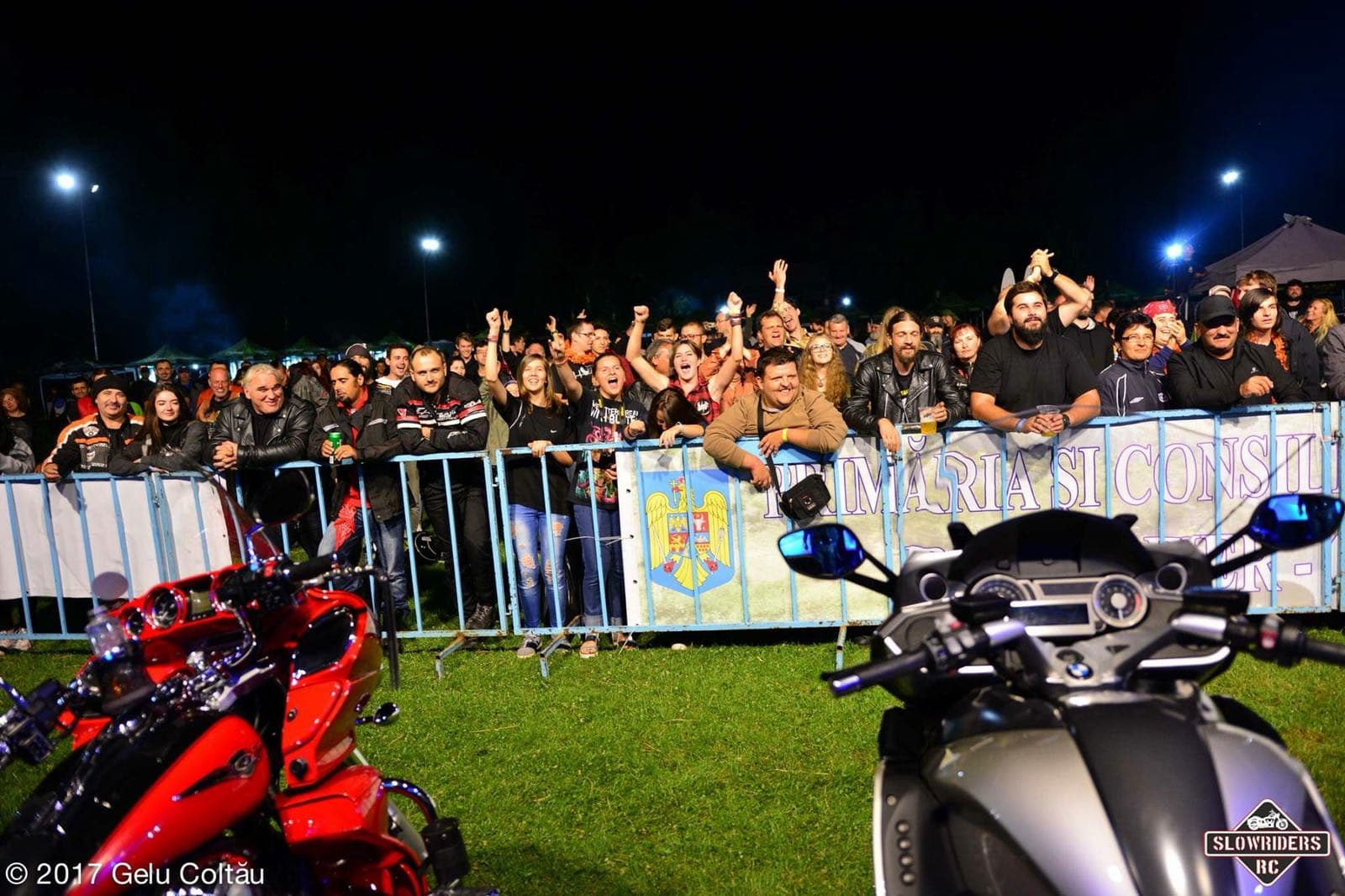 Rock concerts and motorcycle parade at festival in western Romania