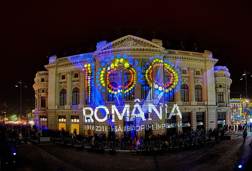 2018 edition of Bucharest light festival attracts over 0.5 mln participants