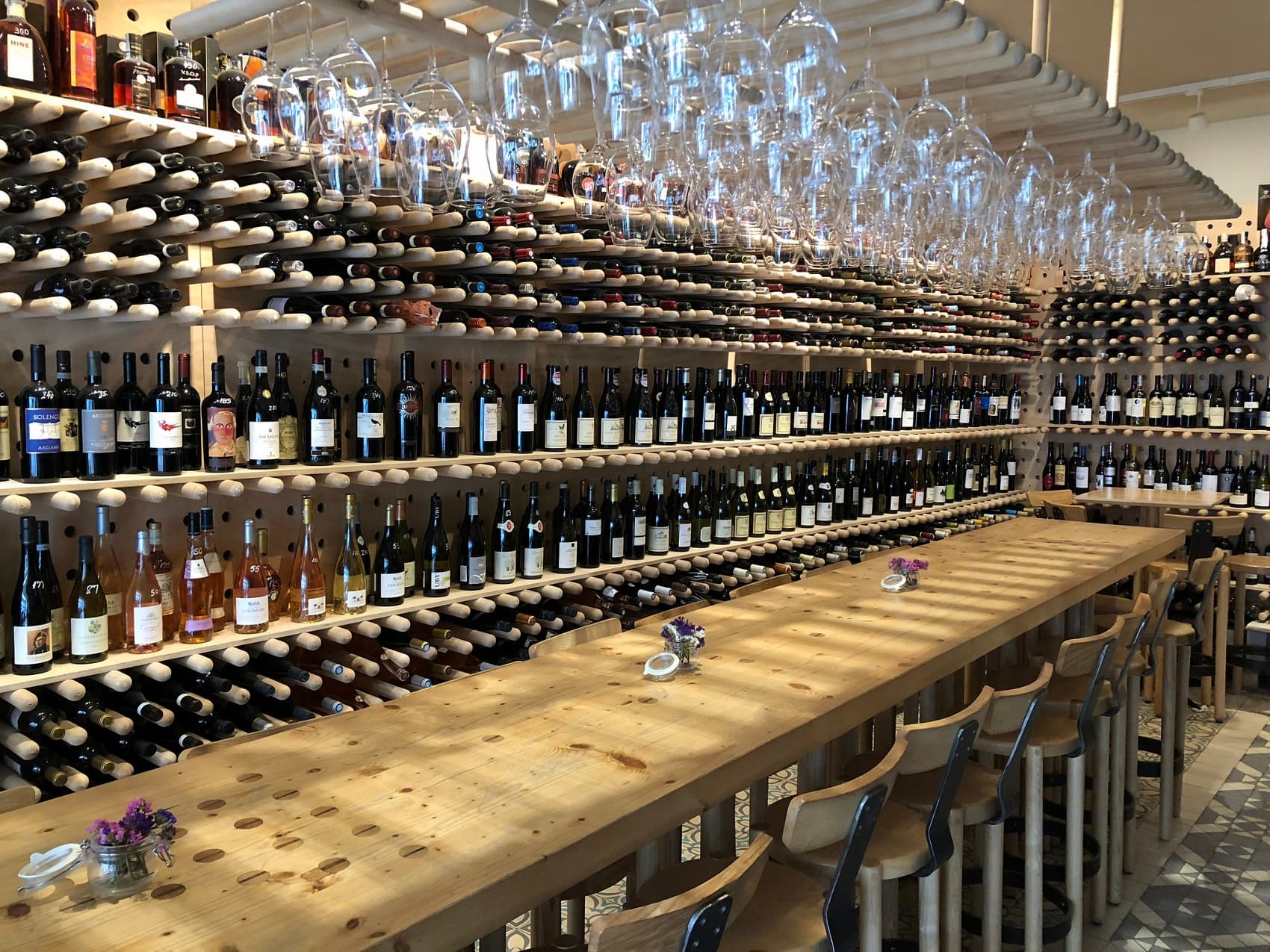 Analysis: There are about 50 wine bars and shops in Bucharest