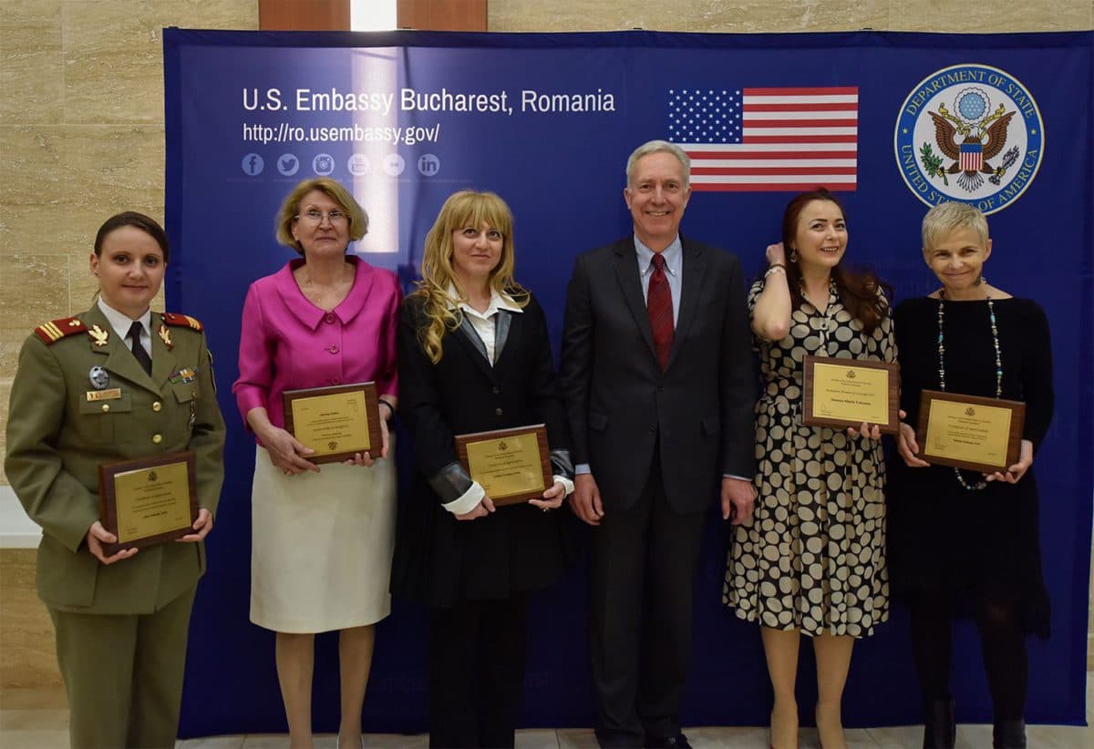 U.S. Embassy awards Women of Courage in Romania
