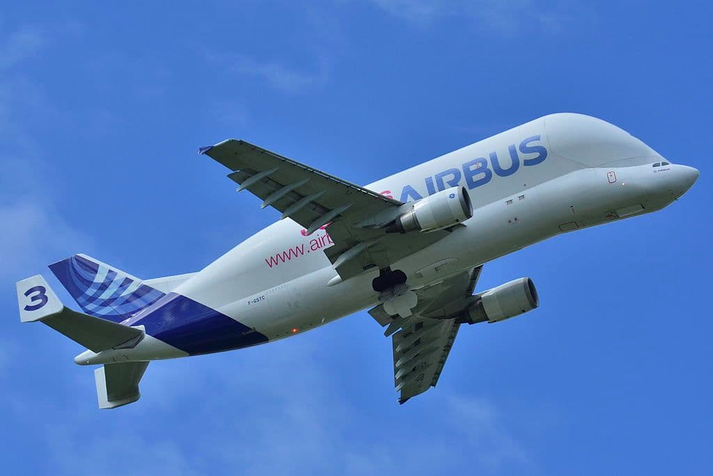 One of the world's biggest aircraft lands in Romania