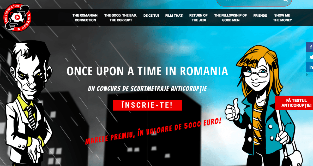 Romanian NGO launches anticorruption short film contest on dedicated website