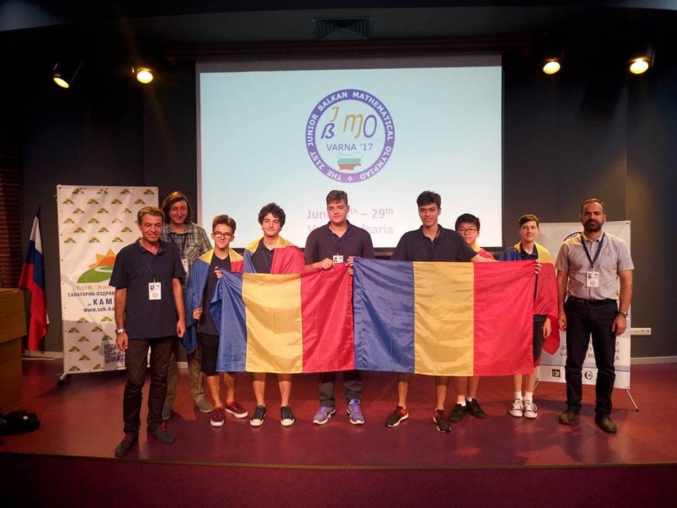 Romanian students win six gold, silver medals at Junior Balkan Math Olympiad