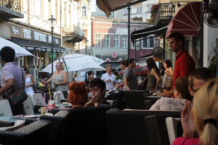 Bucharest Old Town terraces can remain open in winter