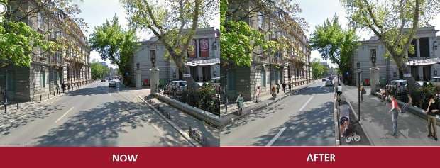 Facelift work on Bucharest's Victoriei avenue to start this month, bigger sidewalks, bike paths should be done in summer