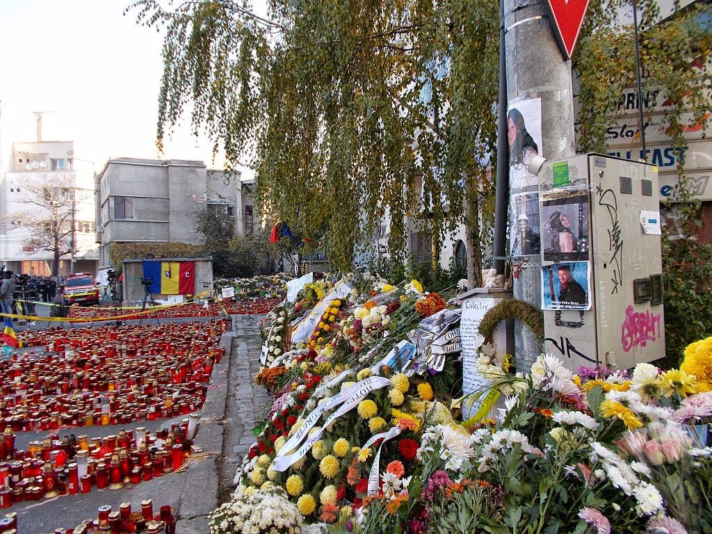 Monument dedicated to the 64 victims of the Colectiv club fire to be erected in Bucharest