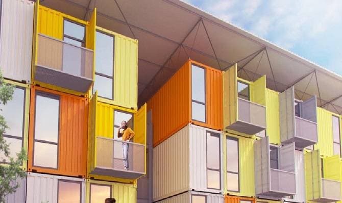 Container housing concept makes an entry in Romania
