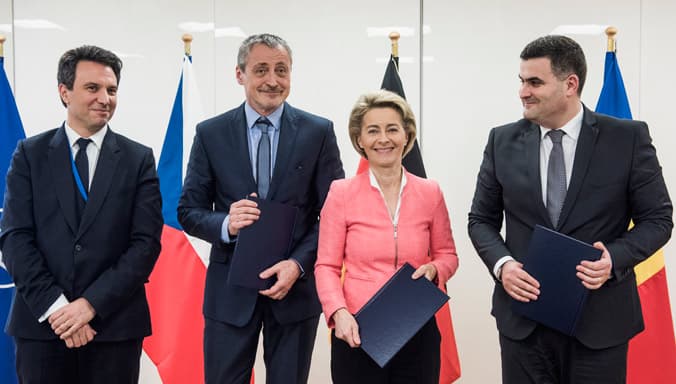 Romania deepens defense ties with Germany and the Czech Republic