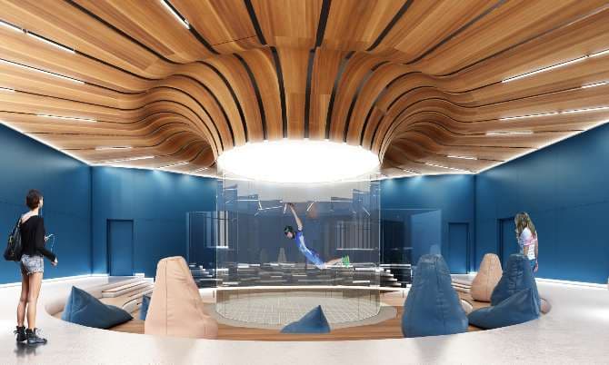 Romanian company invests EUR 8 mln in indoor skydiving and surfing complex
