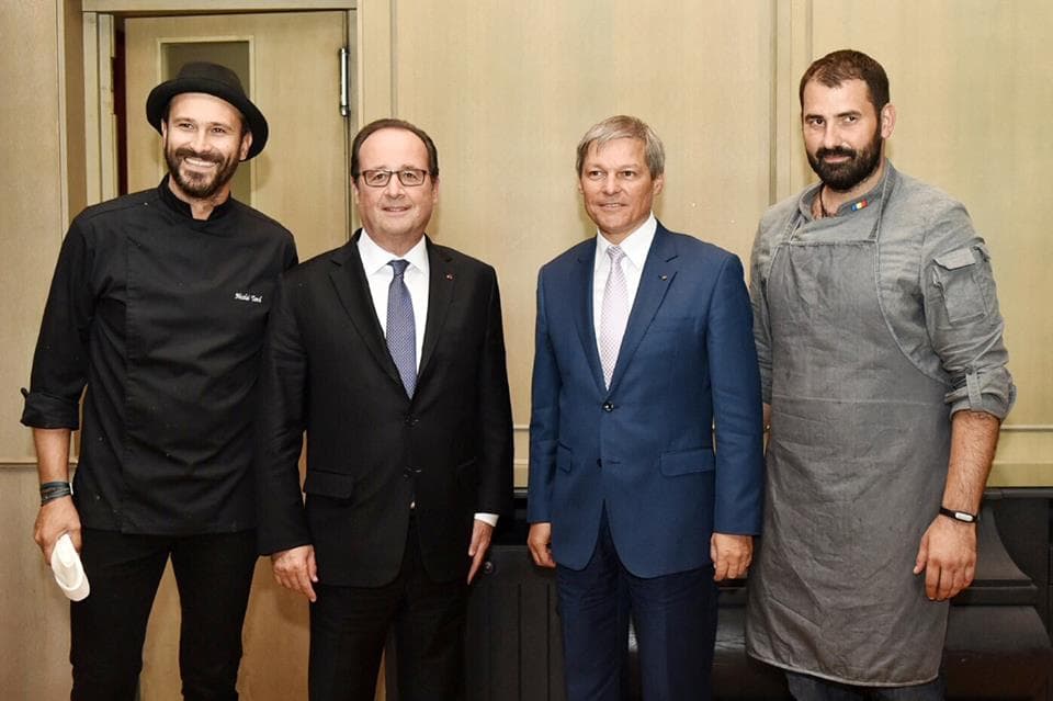 French President's visit: Two chefs prepare special Romanian menu for Francois Hollande