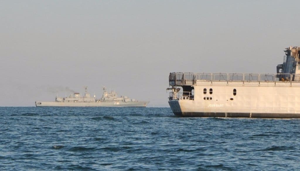 Romanian-French joint military exercises in the Black Sea