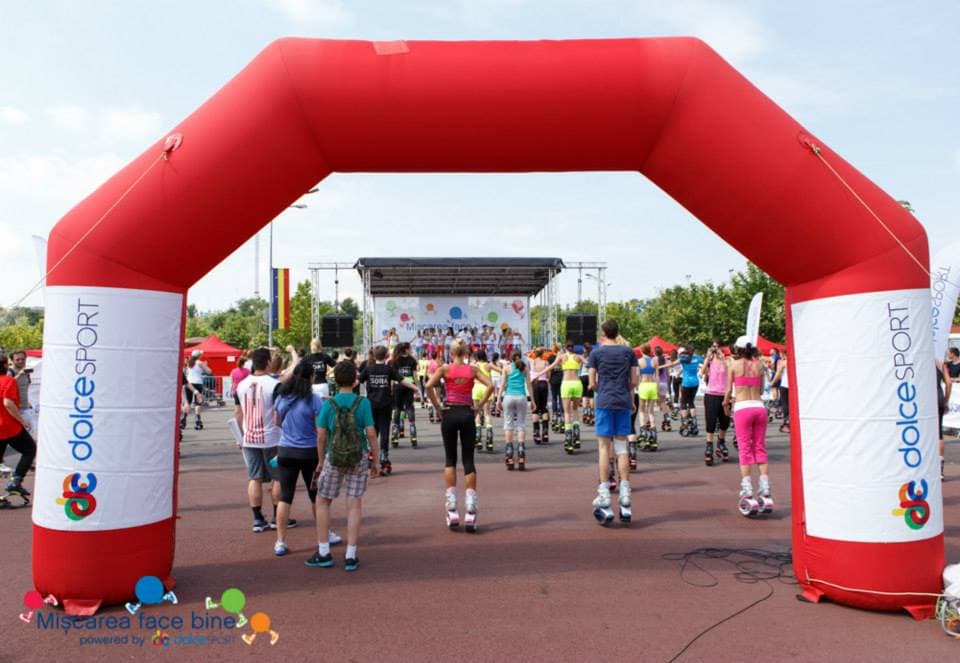 Bucharest hosts “largest gym class” sports festival this weekend
