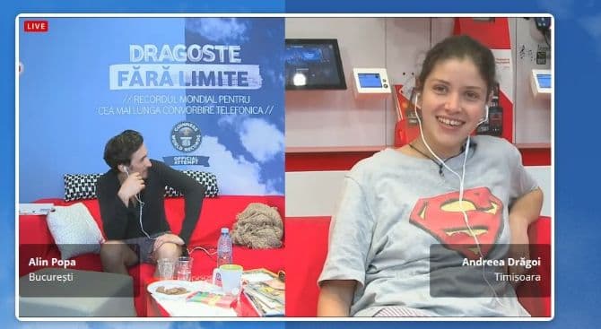 Two Romanians try to break world record for longest phone call