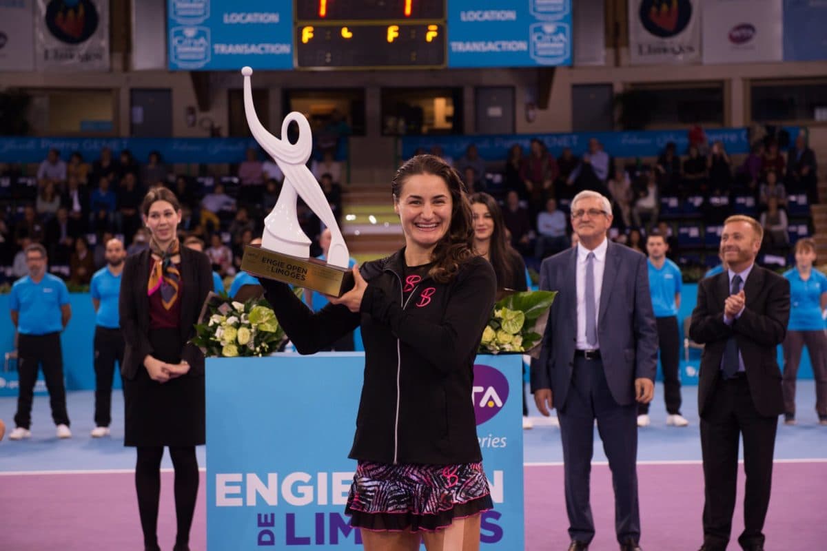 Romania’s Monica Niculescu wins Limoges tennis tournament