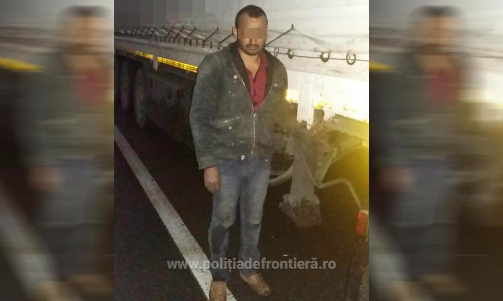 Pakistani citizen tries to enter Romania hidden under a truck