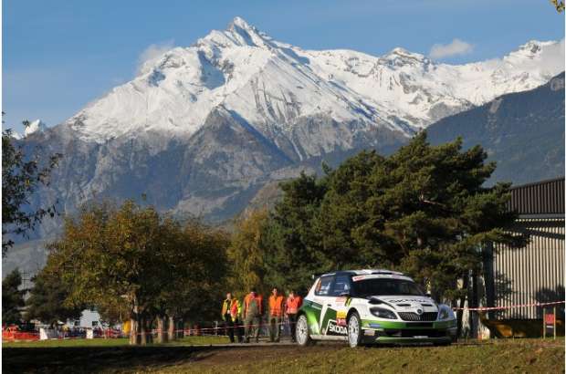 Romania advertises its tourism brand on Eurosport during international rally