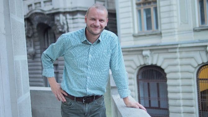 Green tea with a no ordinary diplomat: Rene Kubasek of the Czech Centre in Bucharest