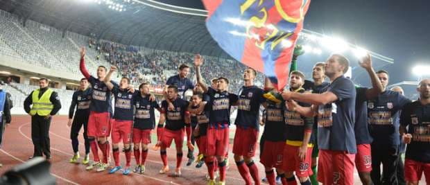 Football team Steaua Bucharest wins 25th champions title in Romania