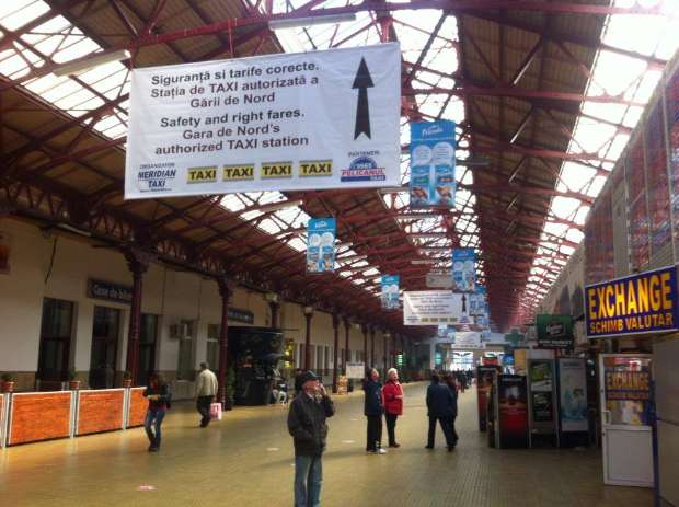 Bucharest’s main railway station provides Wi-Fi access